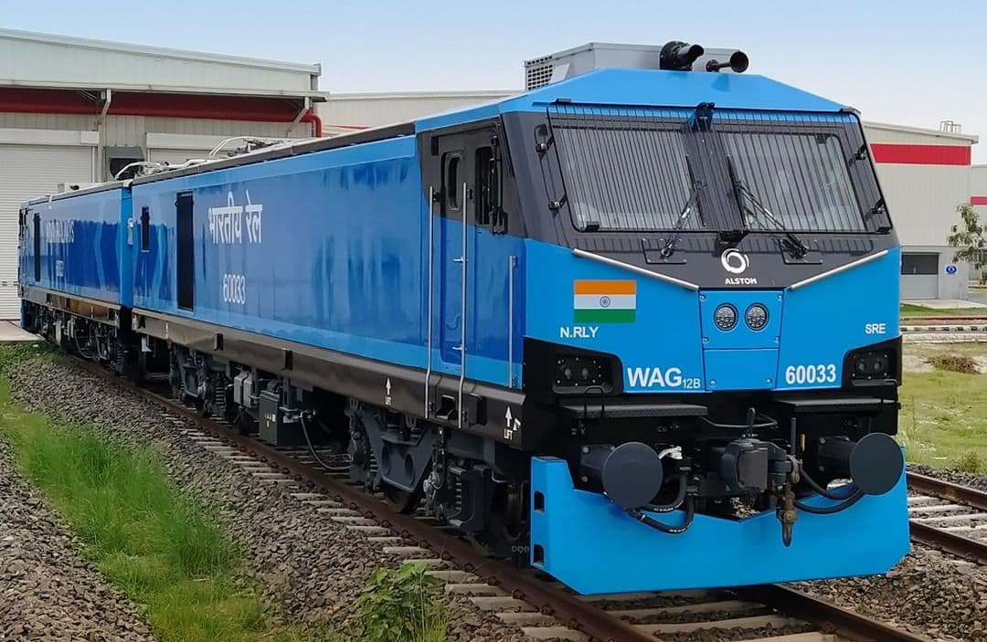 Indian Railways WAG-12B electric freight locomotive